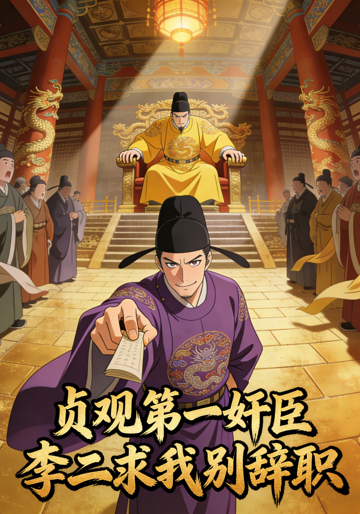 贞观第一奸臣，李二求我别辞职！