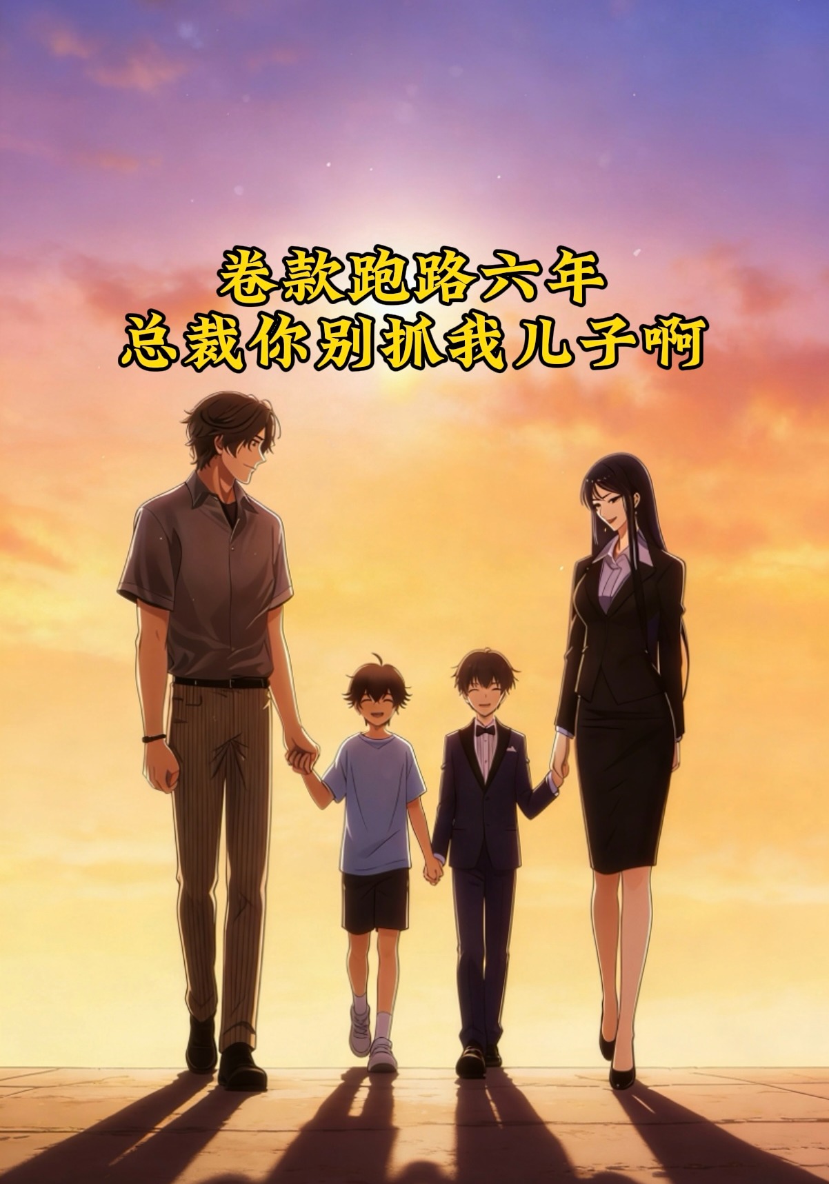 卷款跑路六年，总裁你别抓我儿子啊