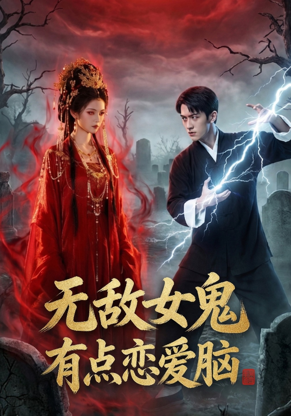 无敌女鬼有点恋爱脑封面图