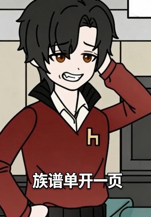 族谱单开一页