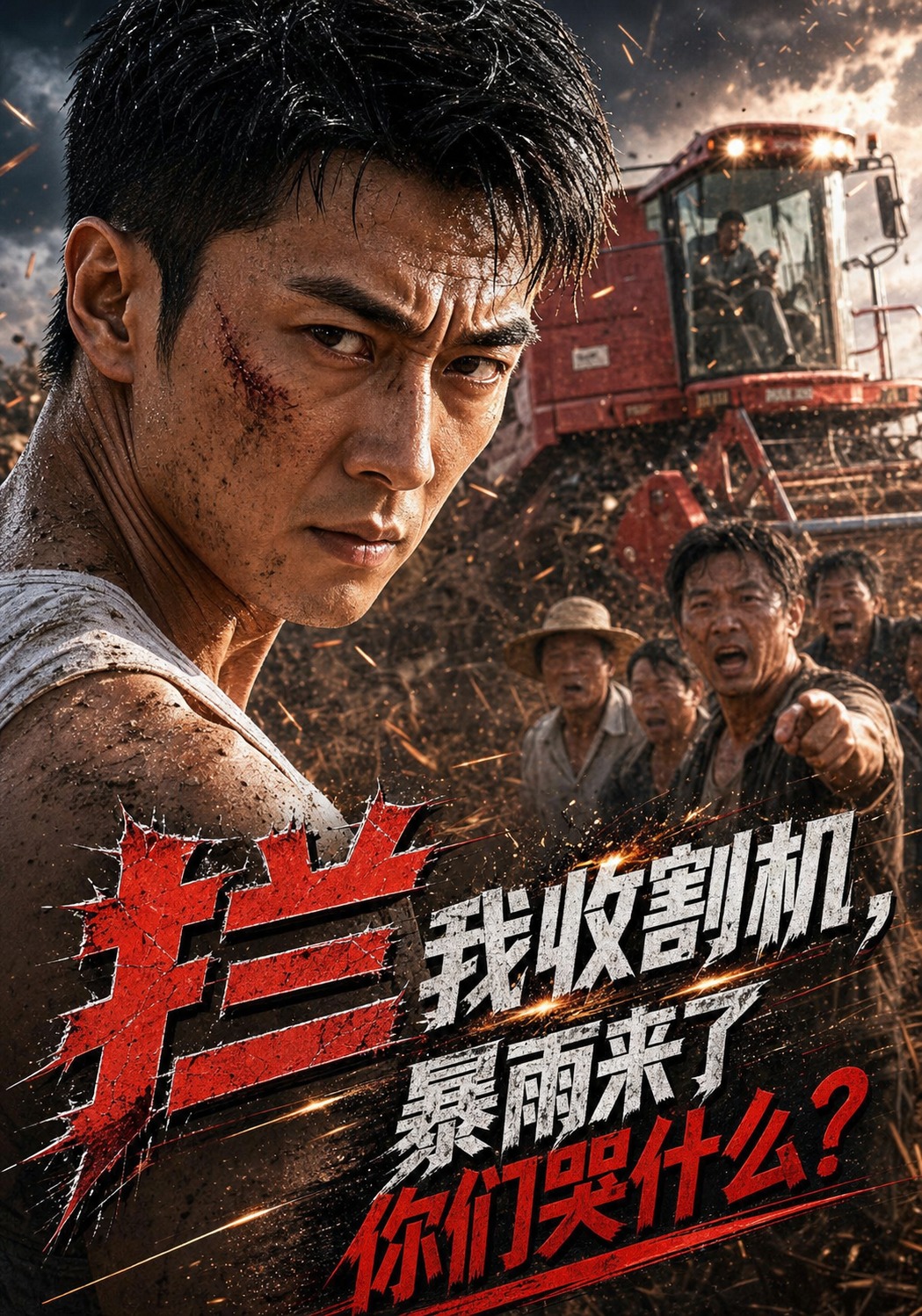 拦我收割机，暴雨来了你们哭什么?
