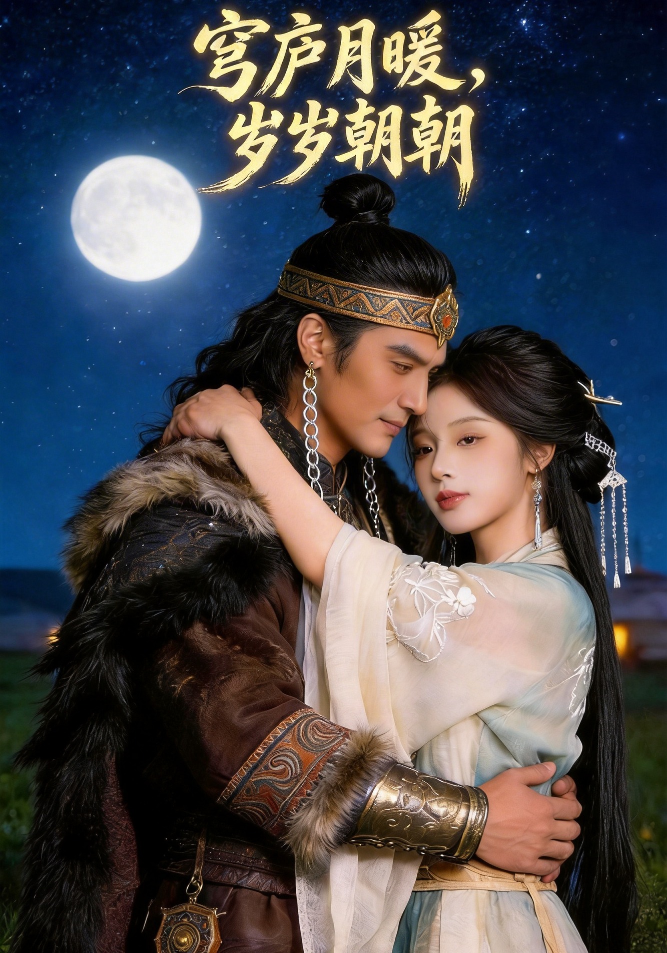 穹庐月暖，岁岁朝朝