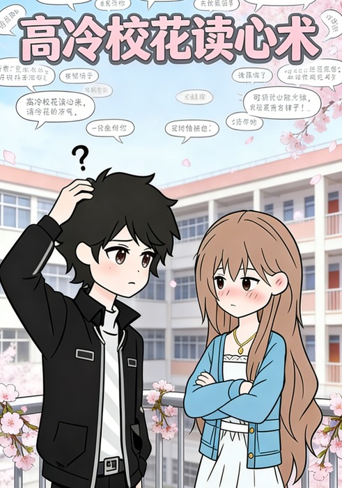 高冷校花读心术