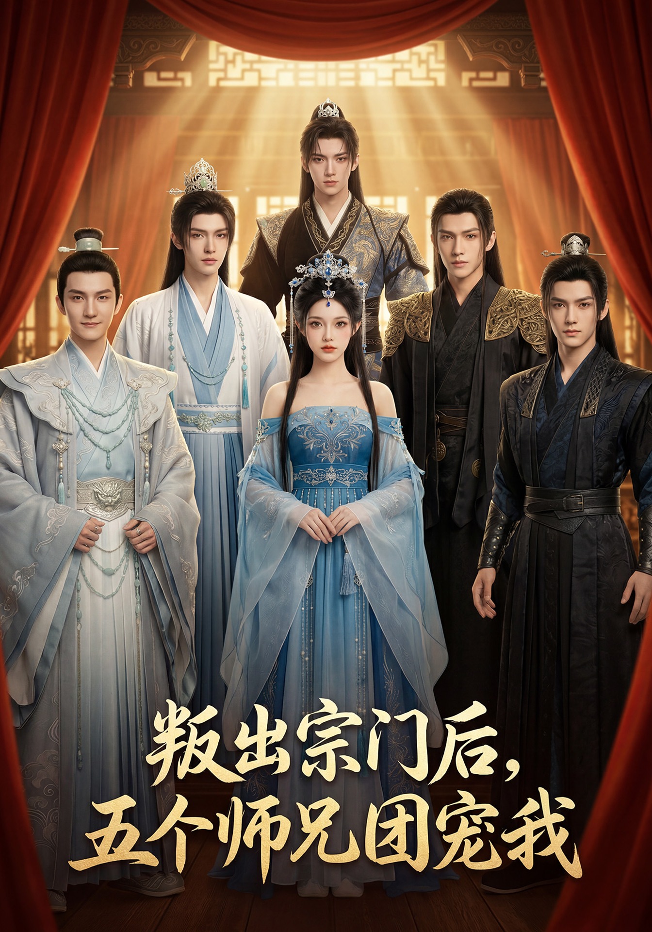 叛出宗门后五个师兄团宠我封面图