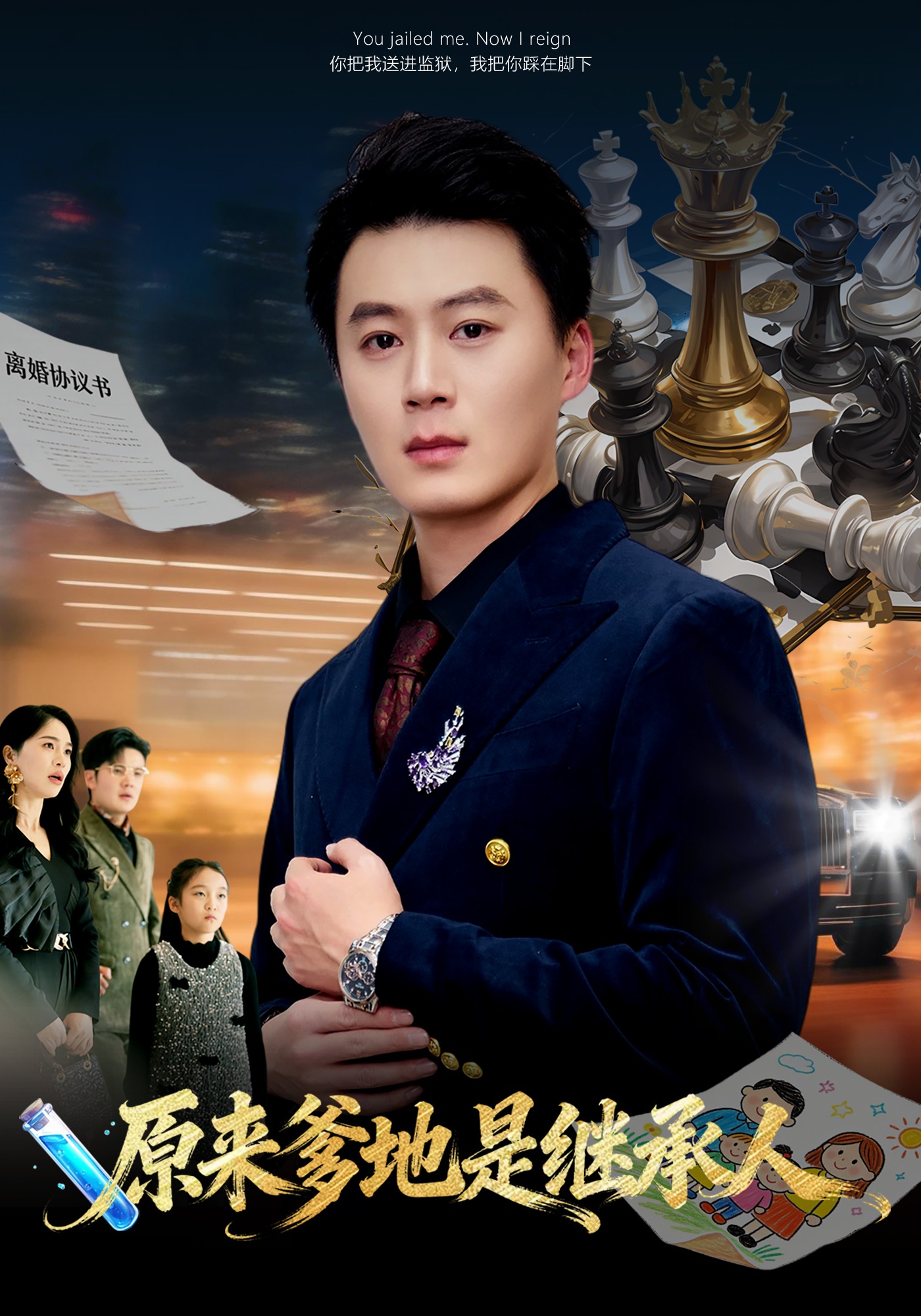 原来爹地是继承人