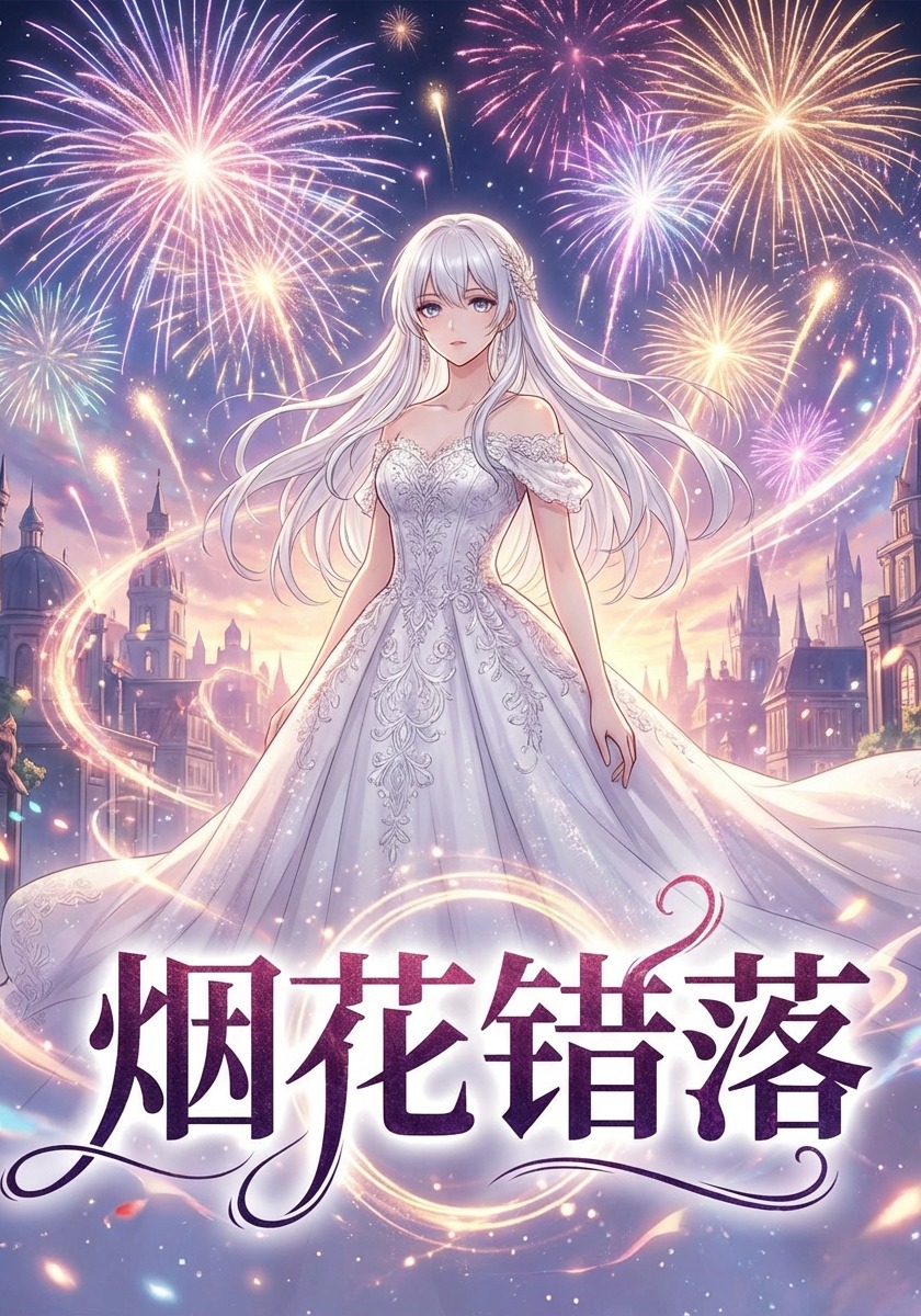烟花错落