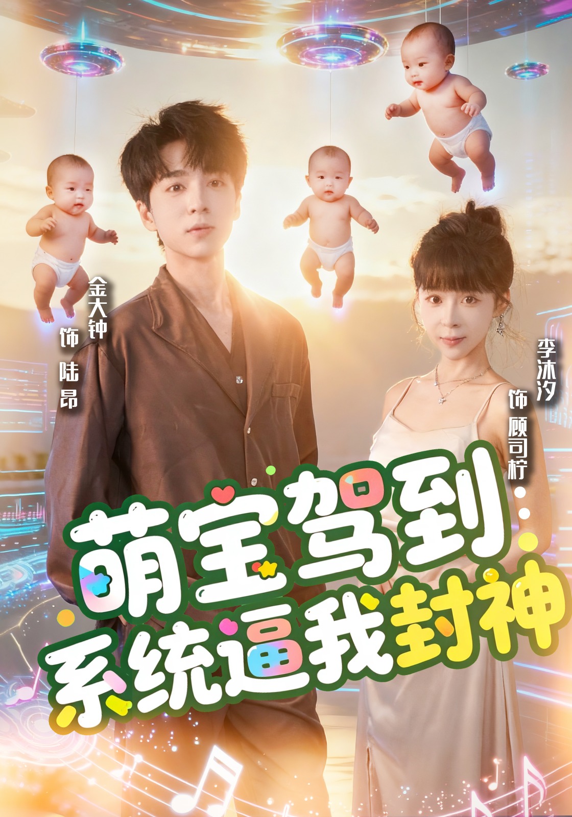 萌宝驾到：系统逼我封神封面图