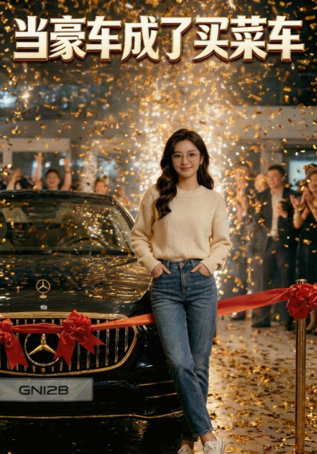 当豪车成了买菜车