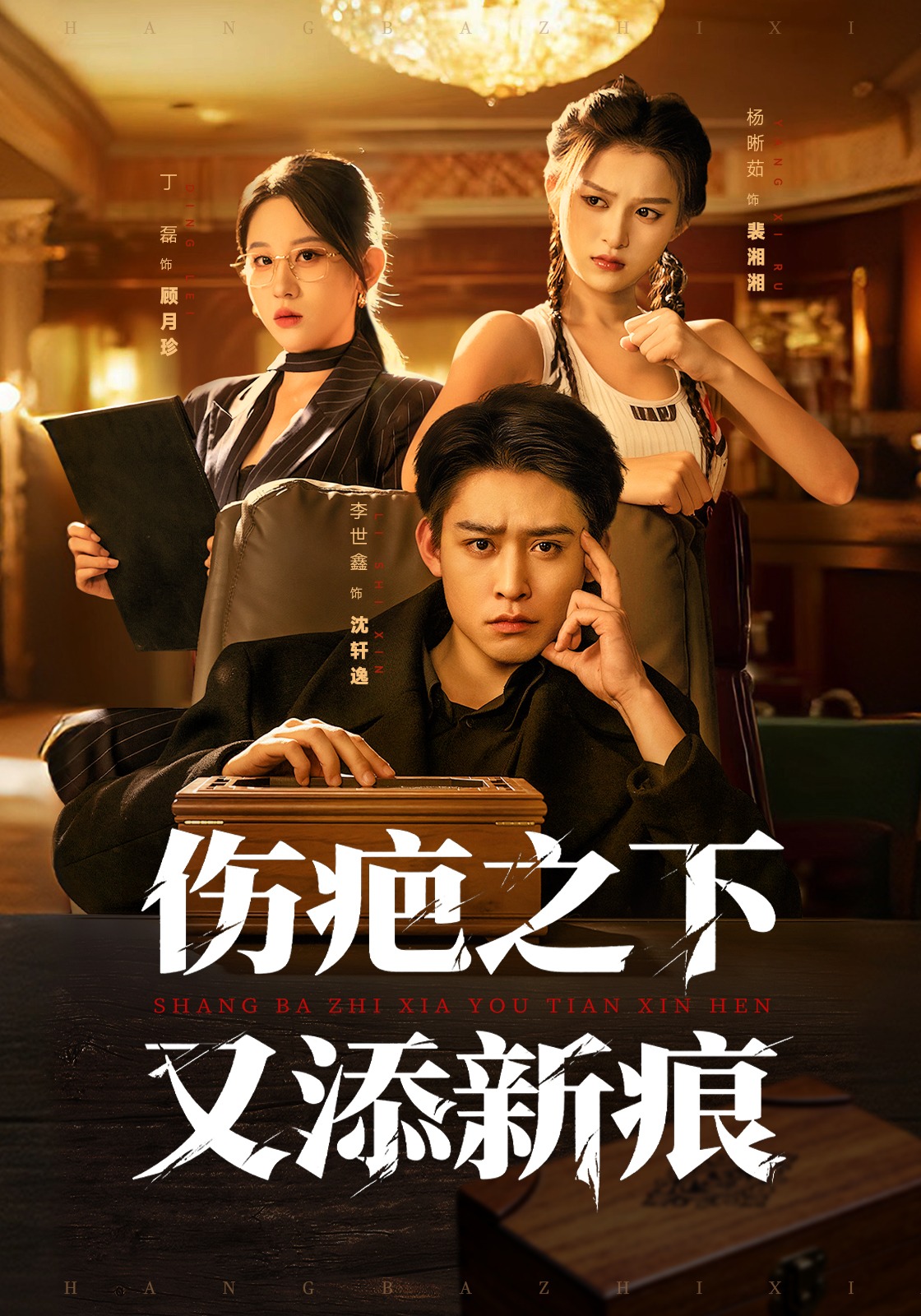 伤疤之下又添新痕封面图