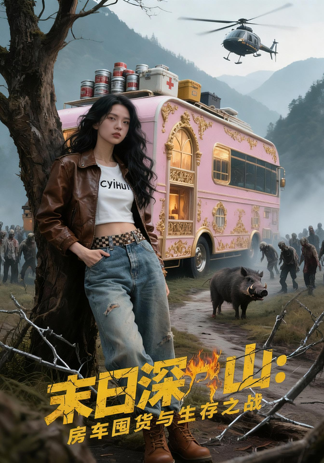 末日深山：房车囤货与生存之战