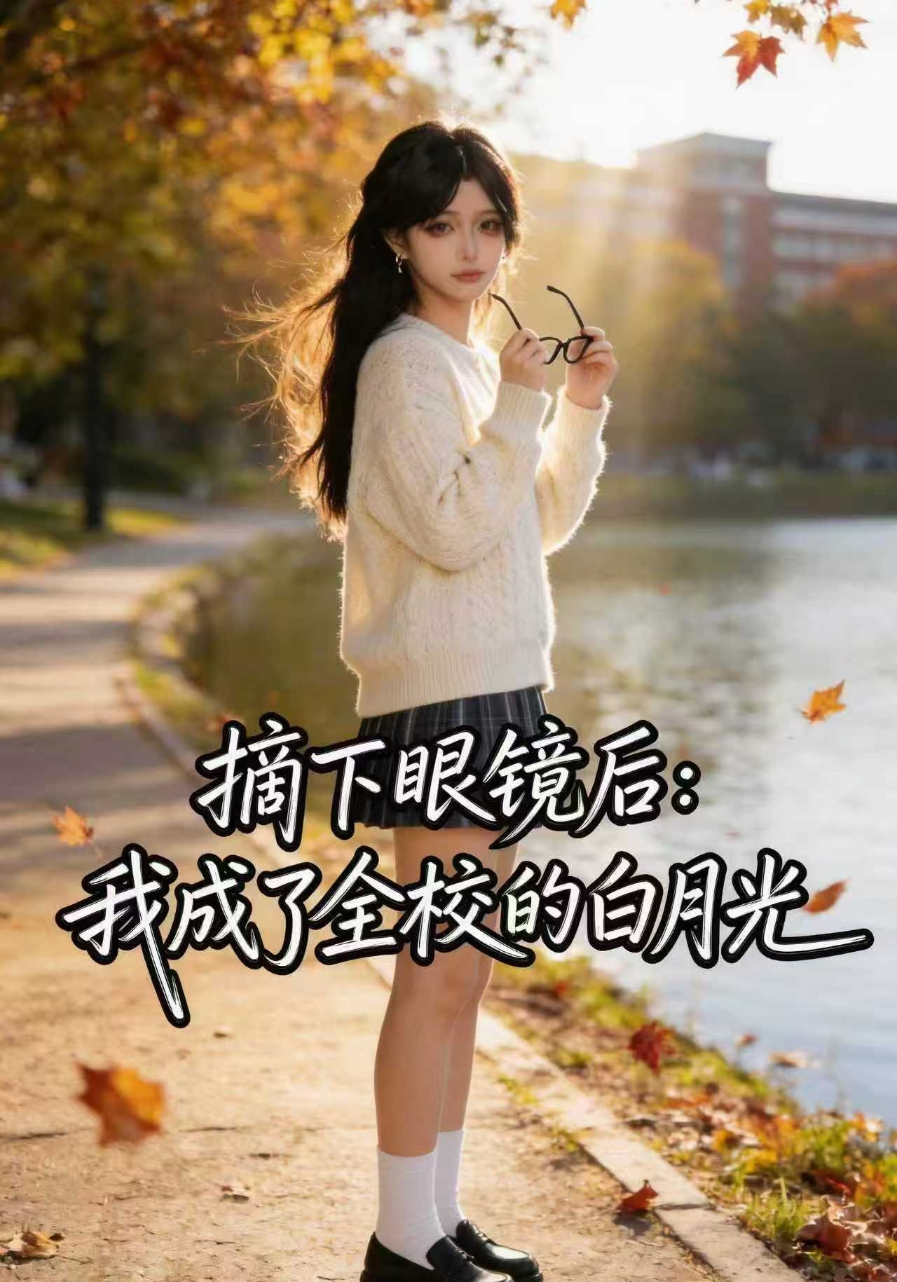 摘下眼镜后:我成了全校的白月光