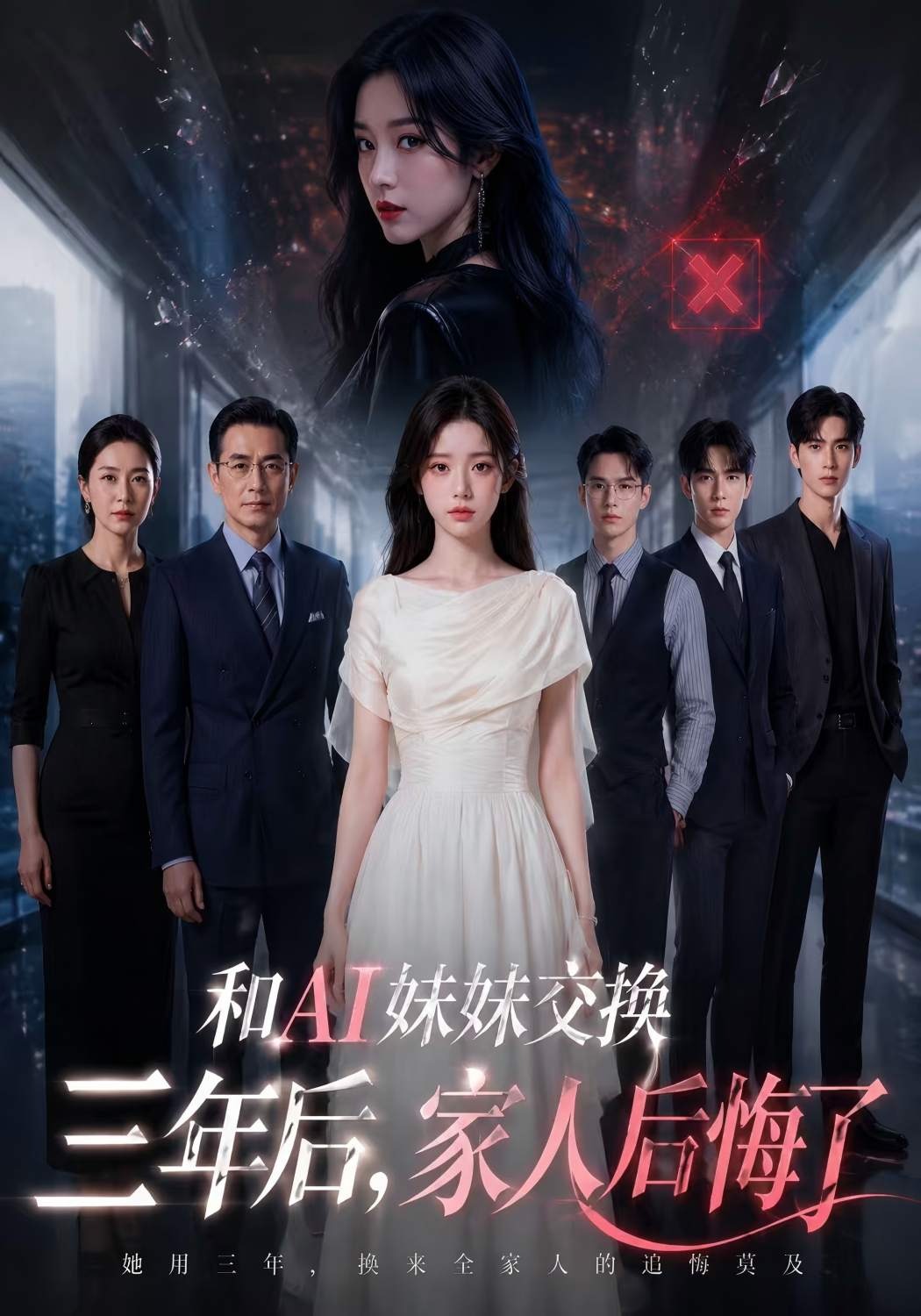 和AI妹妹交换三年后，家人后悔了