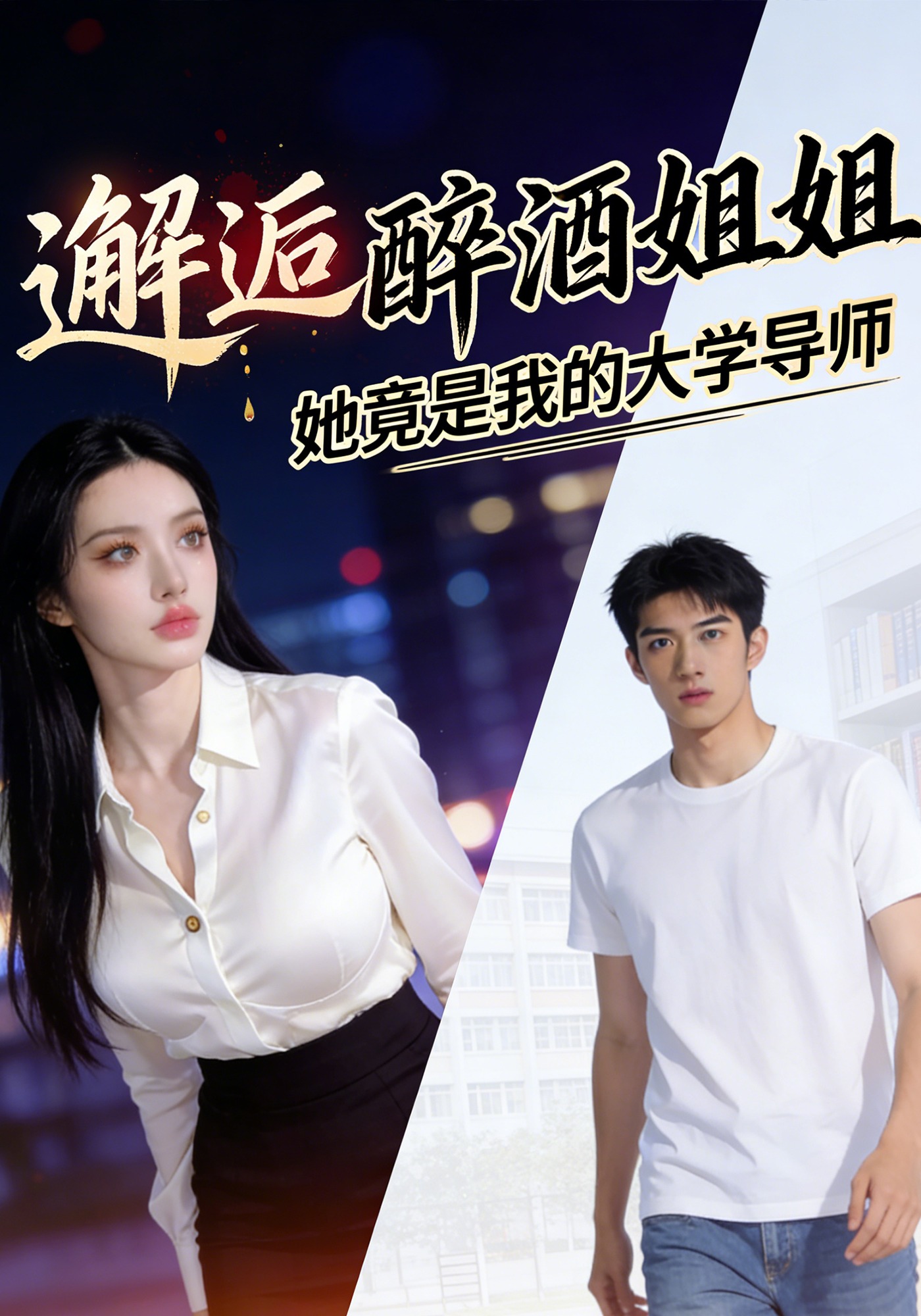 邂逅醉酒姐姐，她竟是我的大学导师
