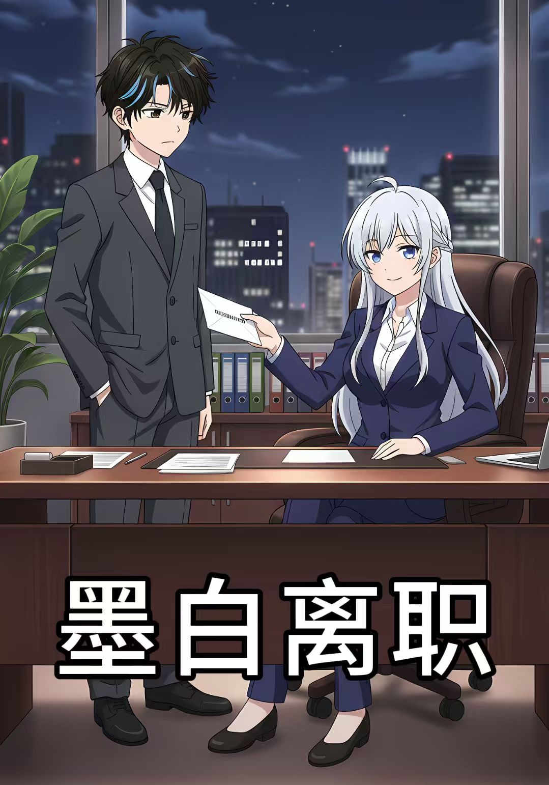 墨白离职