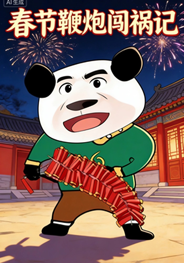 春节鞭炮闯祸记