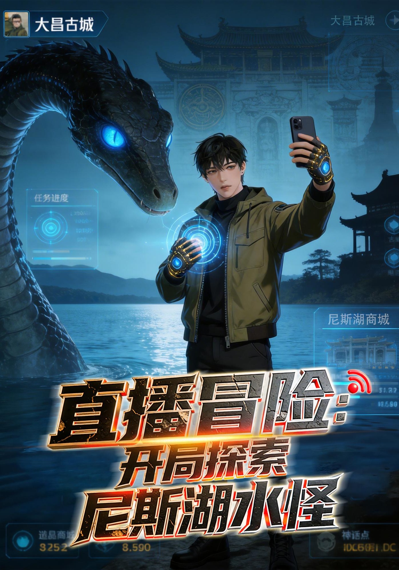 直播冒险：开局探索尼斯湖水怪