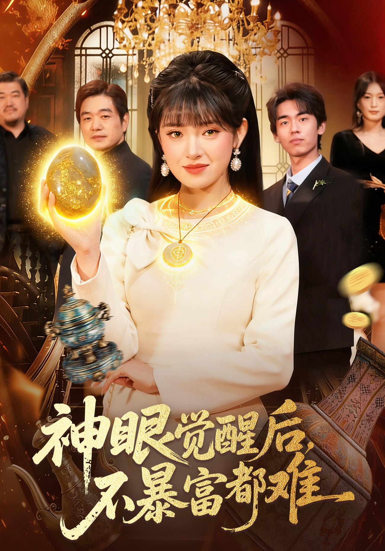 神眼觉醒后，不暴富都难