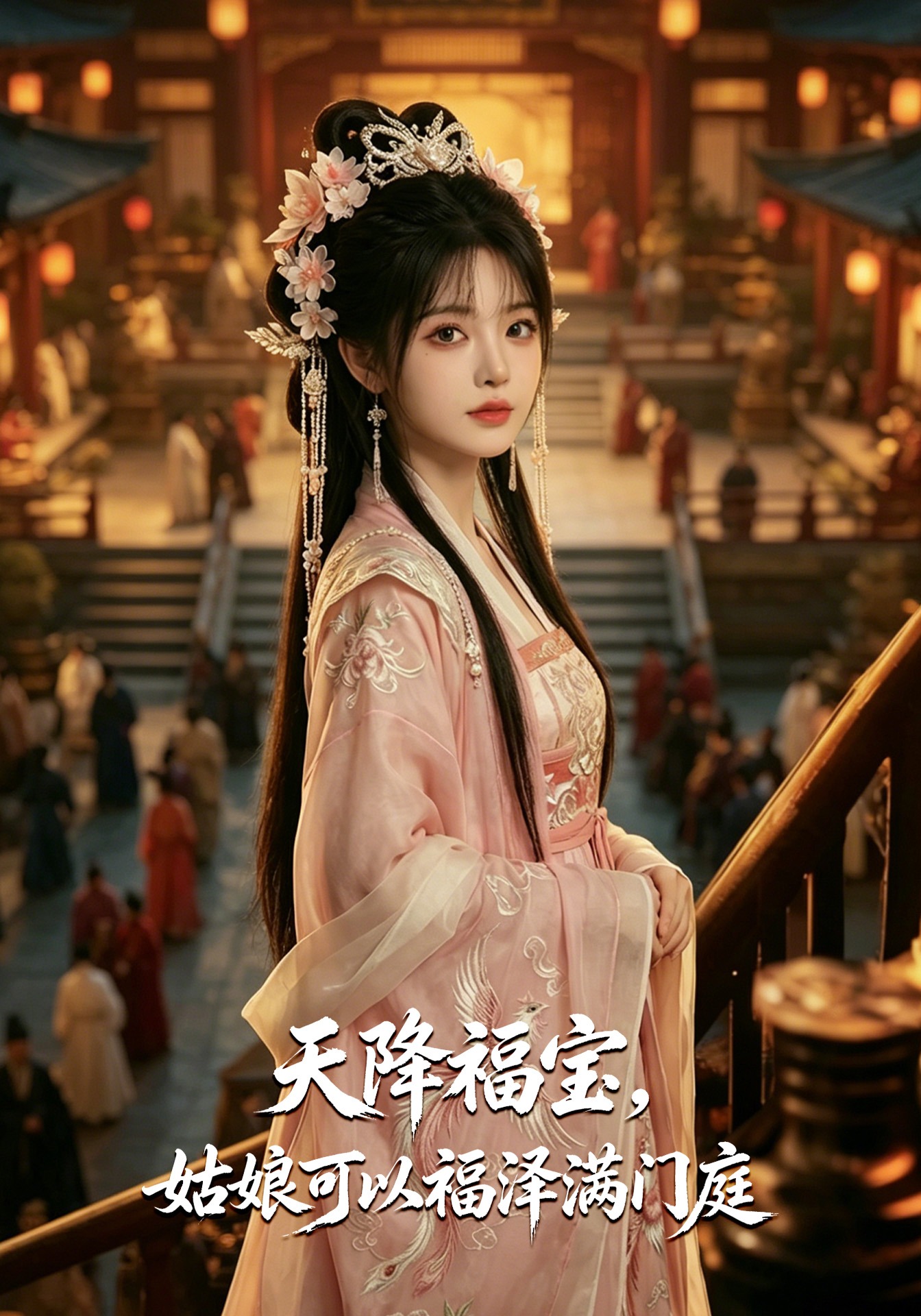 天降福宝，姑娘可以福泽满门庭