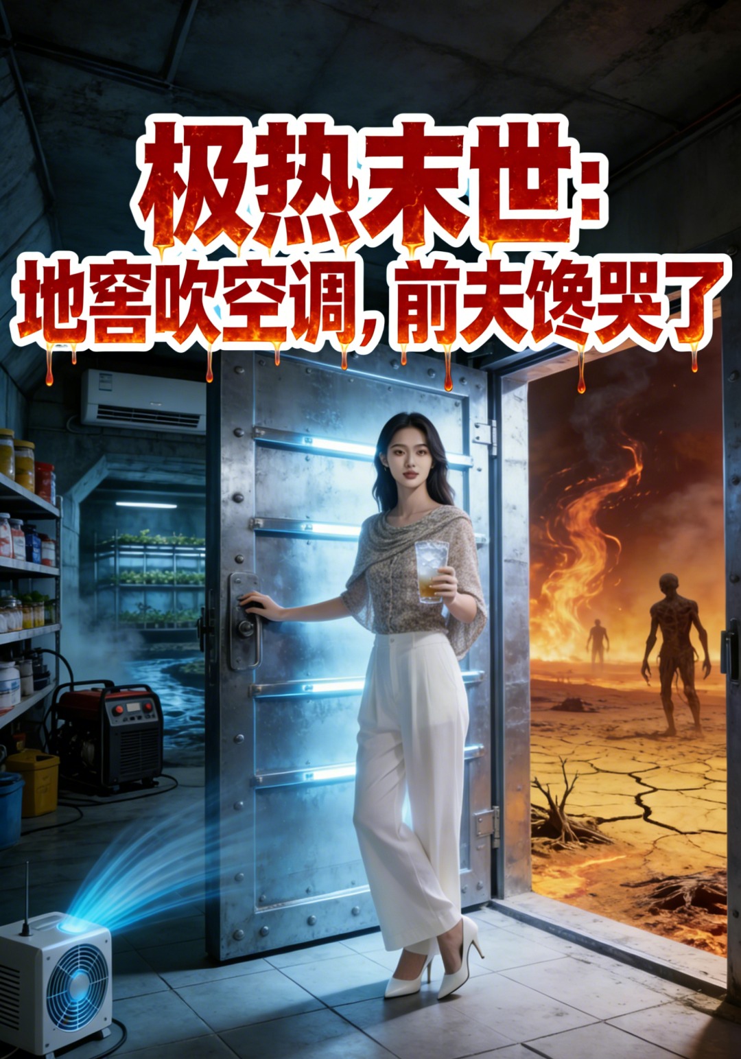 极热末世：地窖吹空调，前夫馋哭了