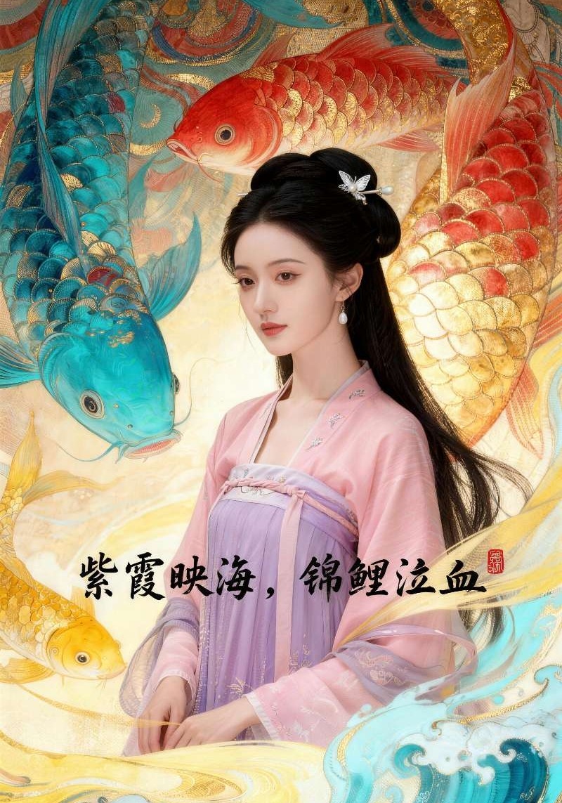 紫霞映海，锦鲤泣血