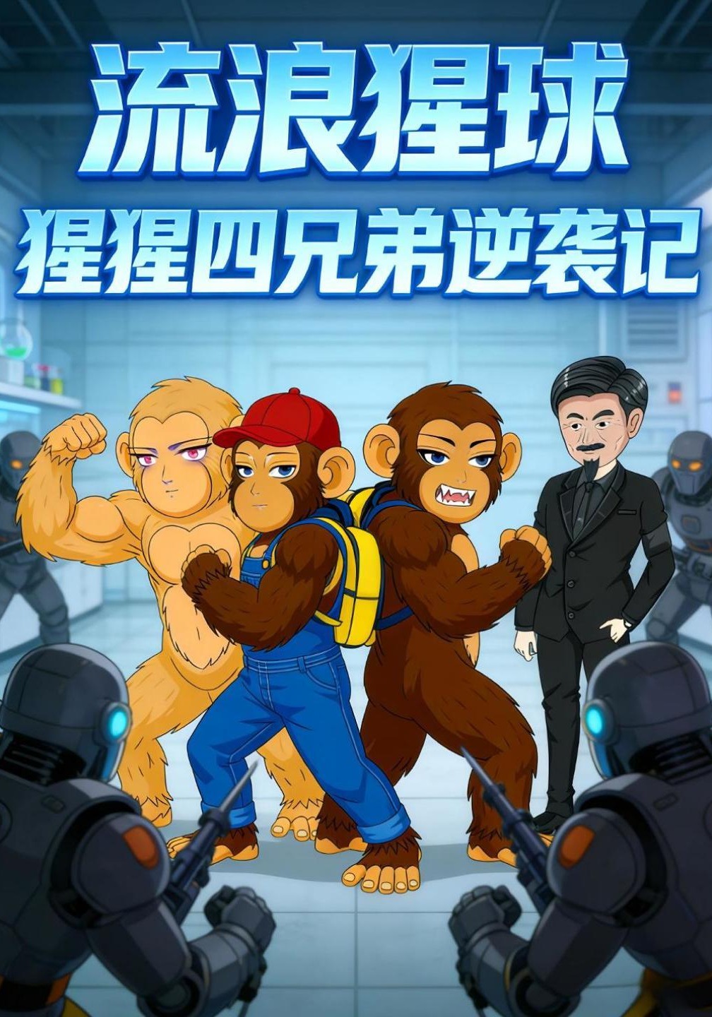 流浪猩球：猩猩四兄弟逆袭记