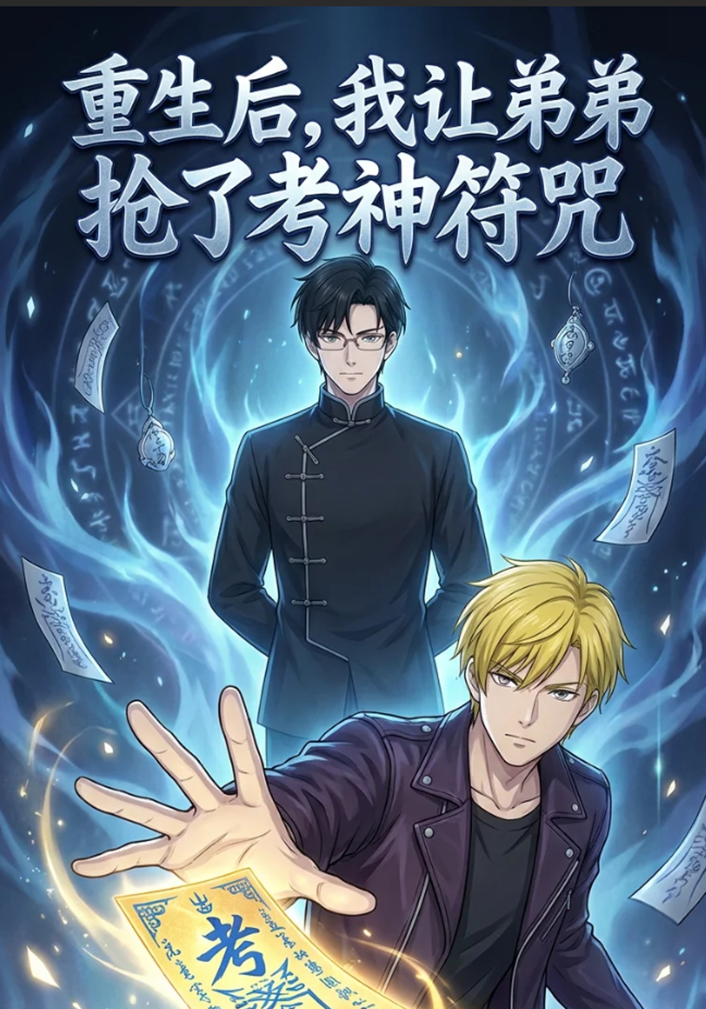 重生后，我让弟弟抢了考神符咒