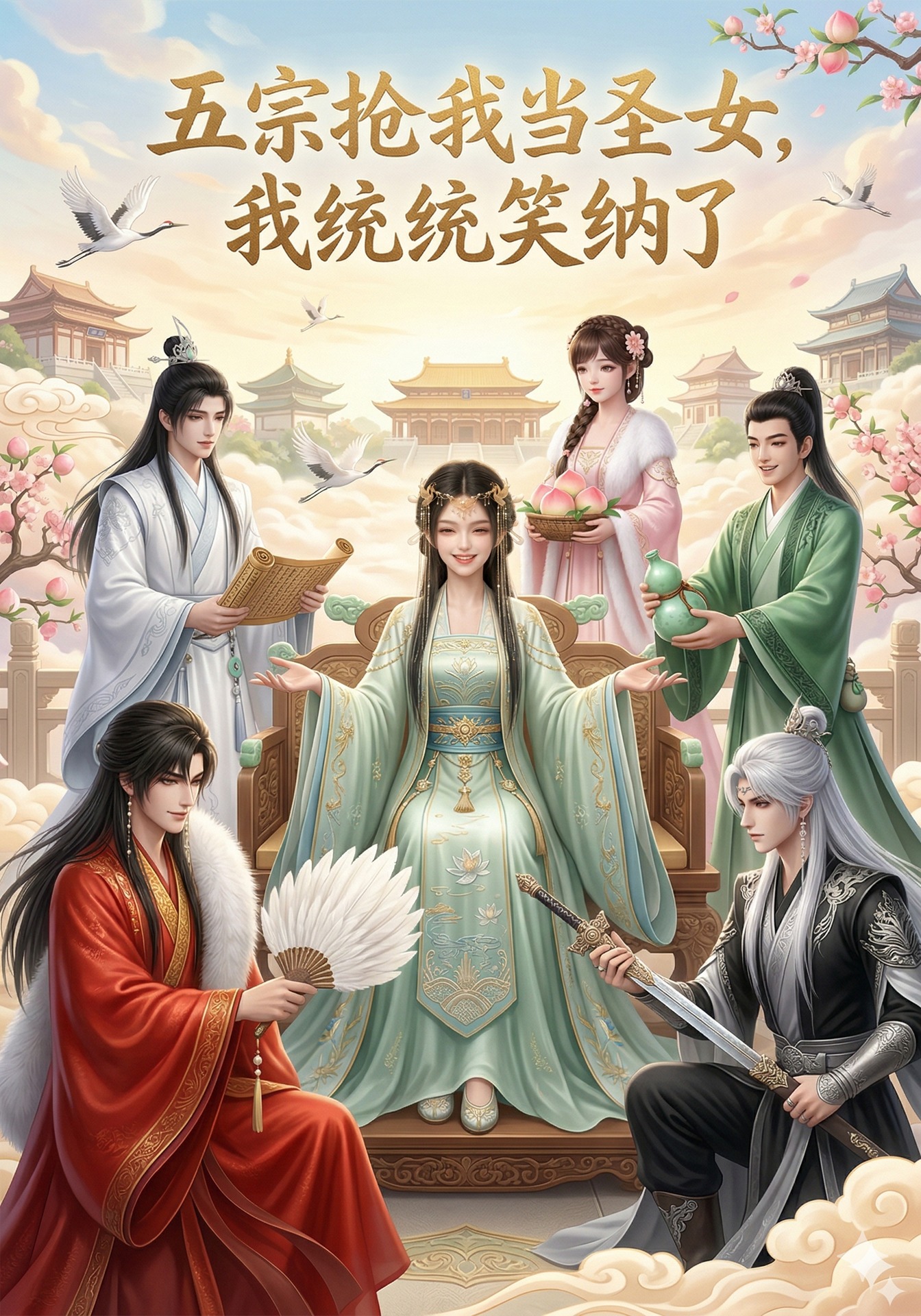 五宗抢我当圣女，我统统笑纳了