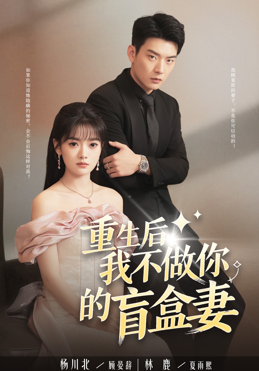 重生后，我不做你的盲盒妻封面图