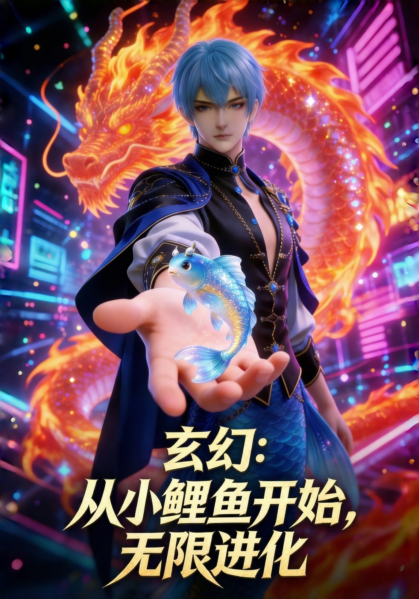 玄幻：从小鲤鱼开始，无限进化