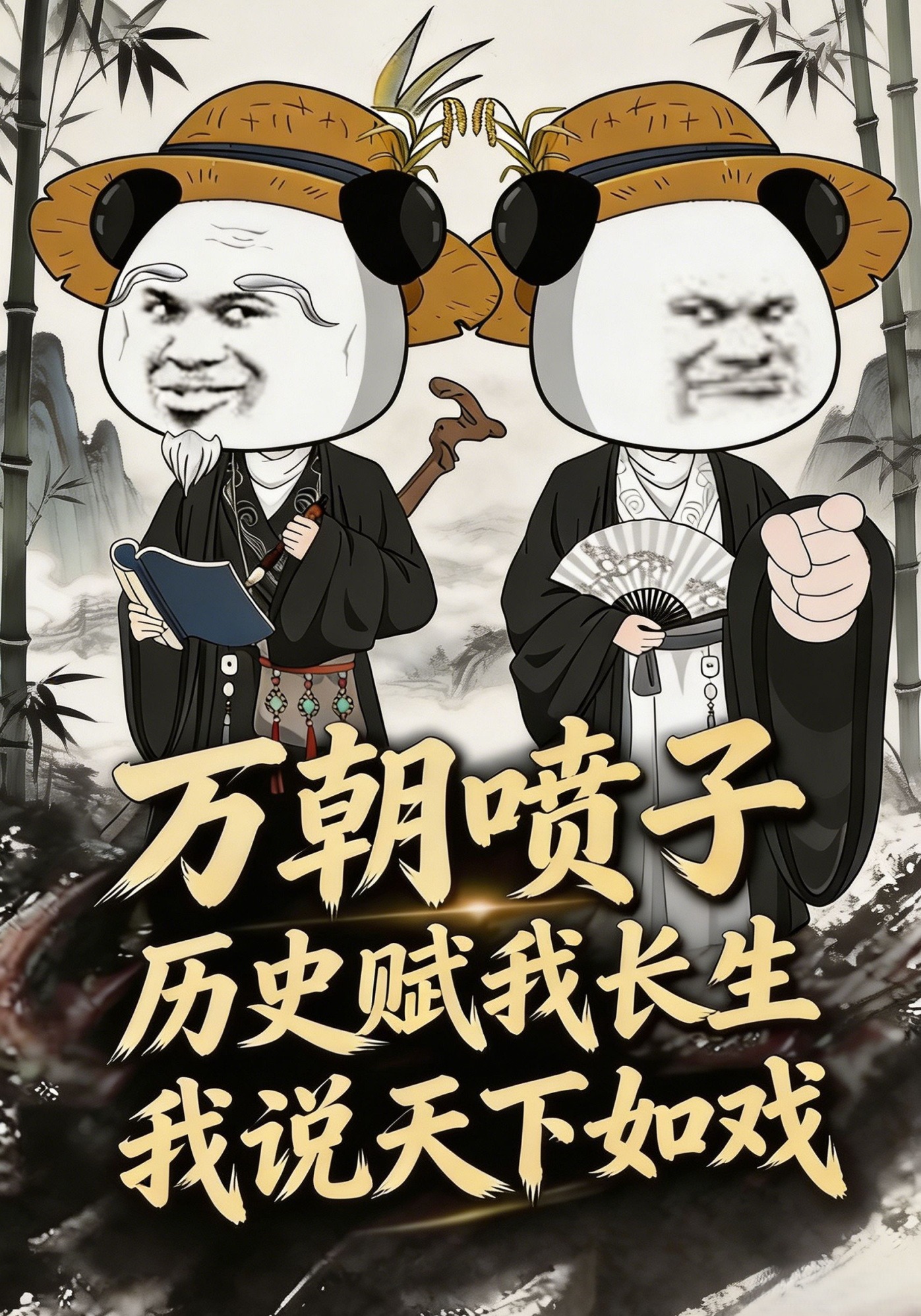 万朝喷子：历史赋我长生，我说天下如戏