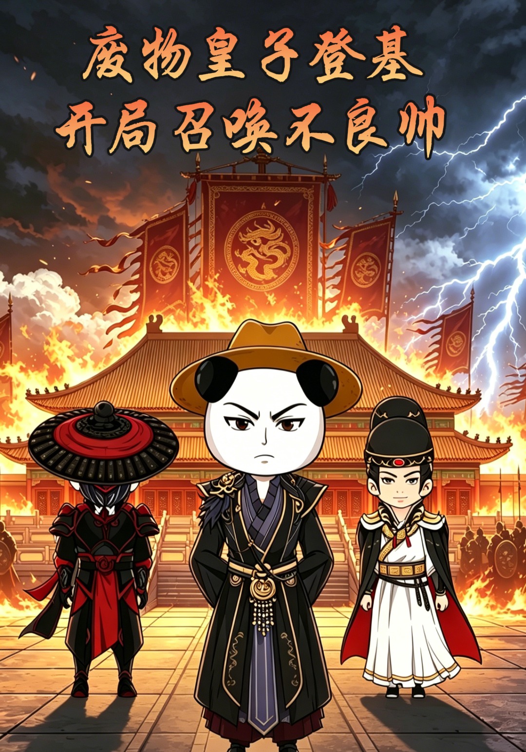 废物皇子登基开局召唤不良帅
