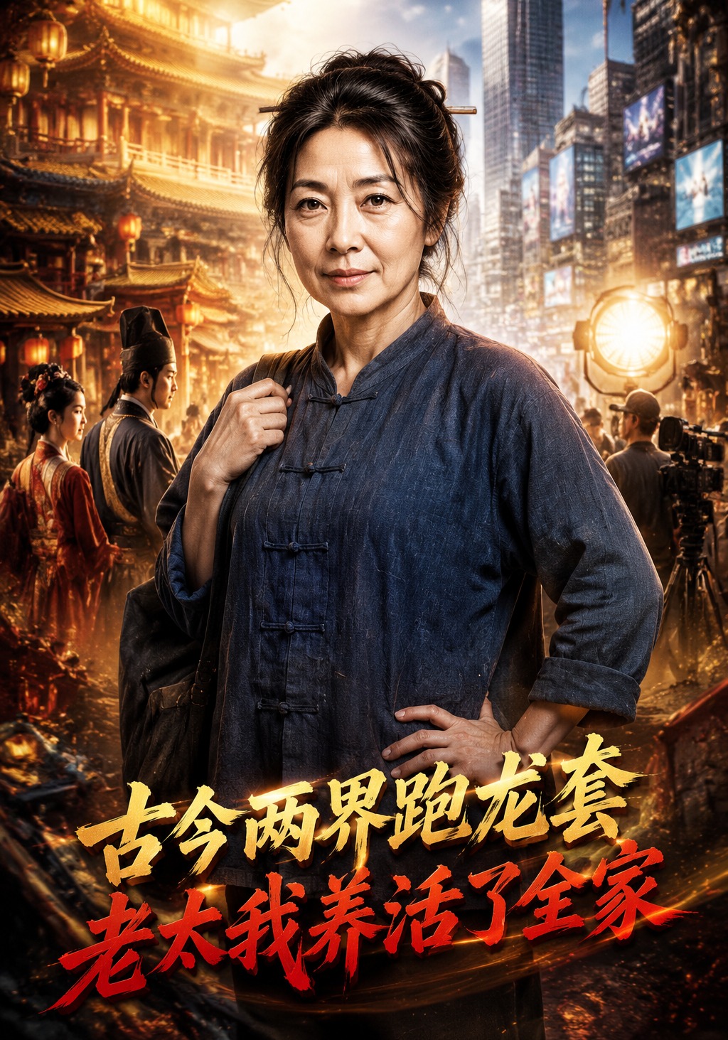 古今两界跑龙套，老太我养活了全家