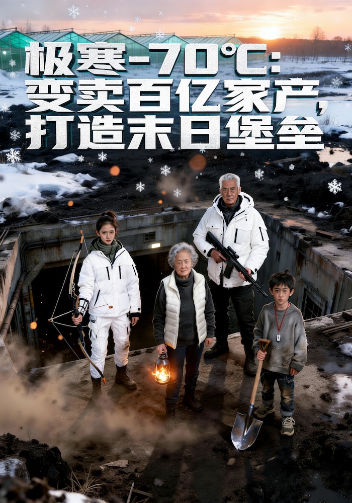 极寒-70℃：变卖百亿家产，打造末日堡垒