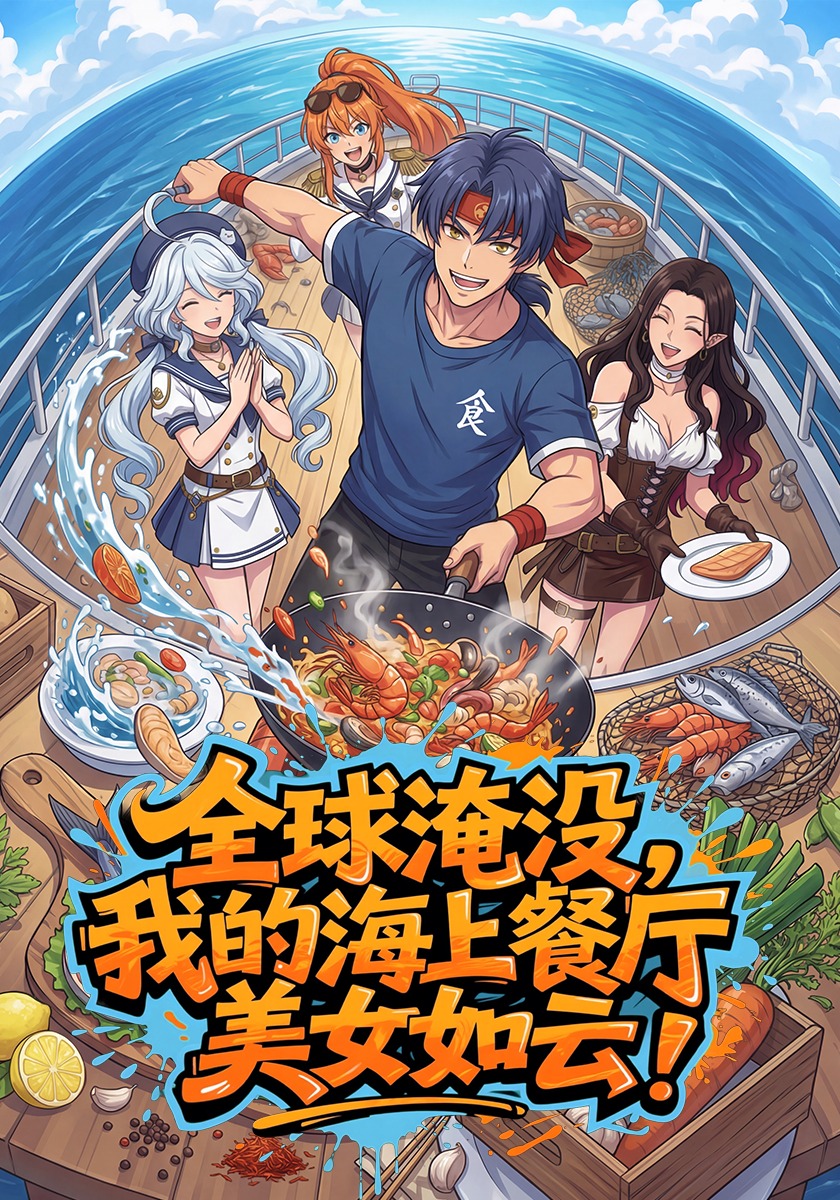 全球淹没，我的海上餐厅美女如云