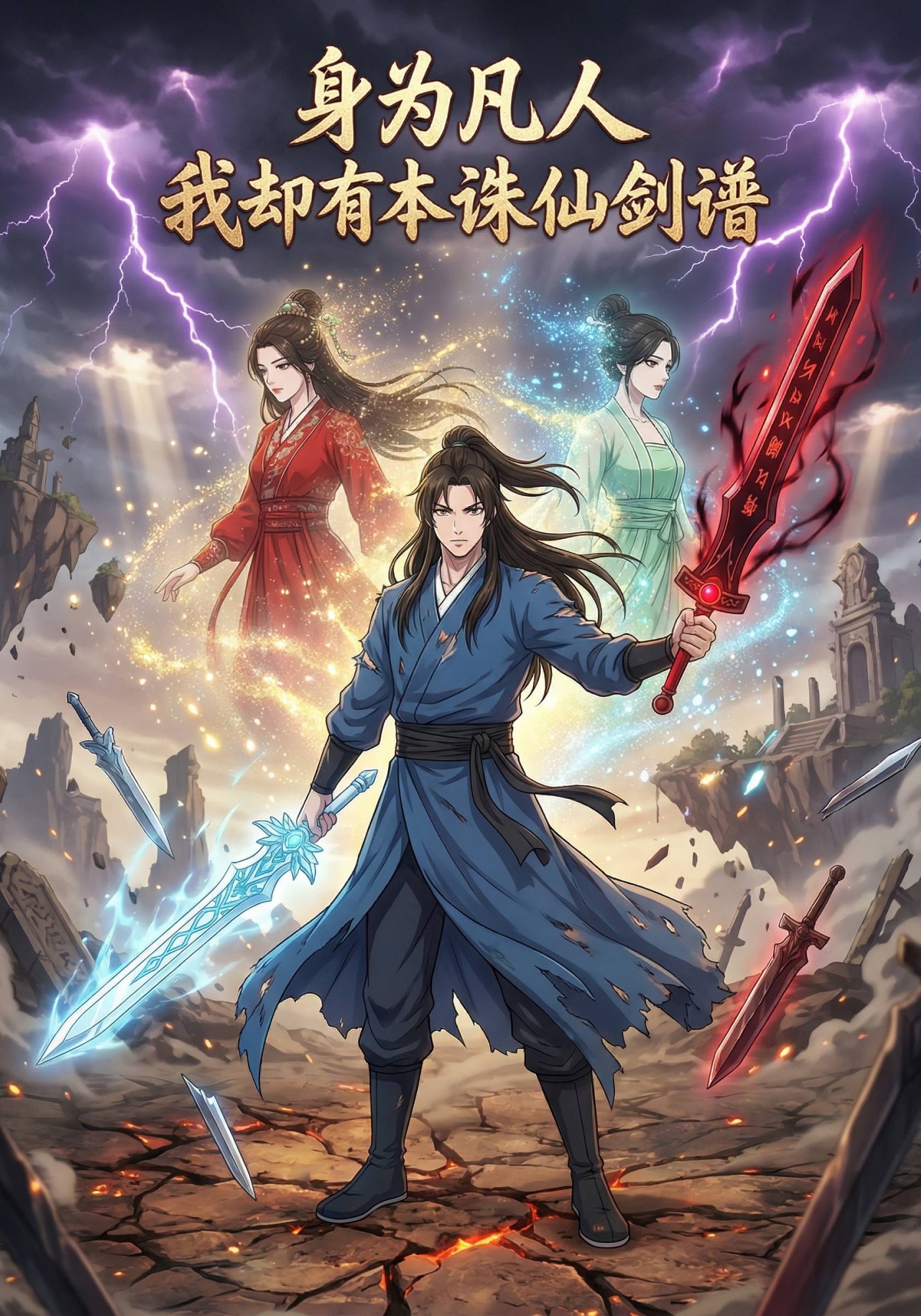 身为凡人，我却有本诛仙剑谱