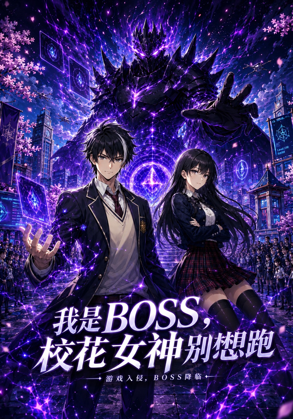 我是boss，校花女神别想跑