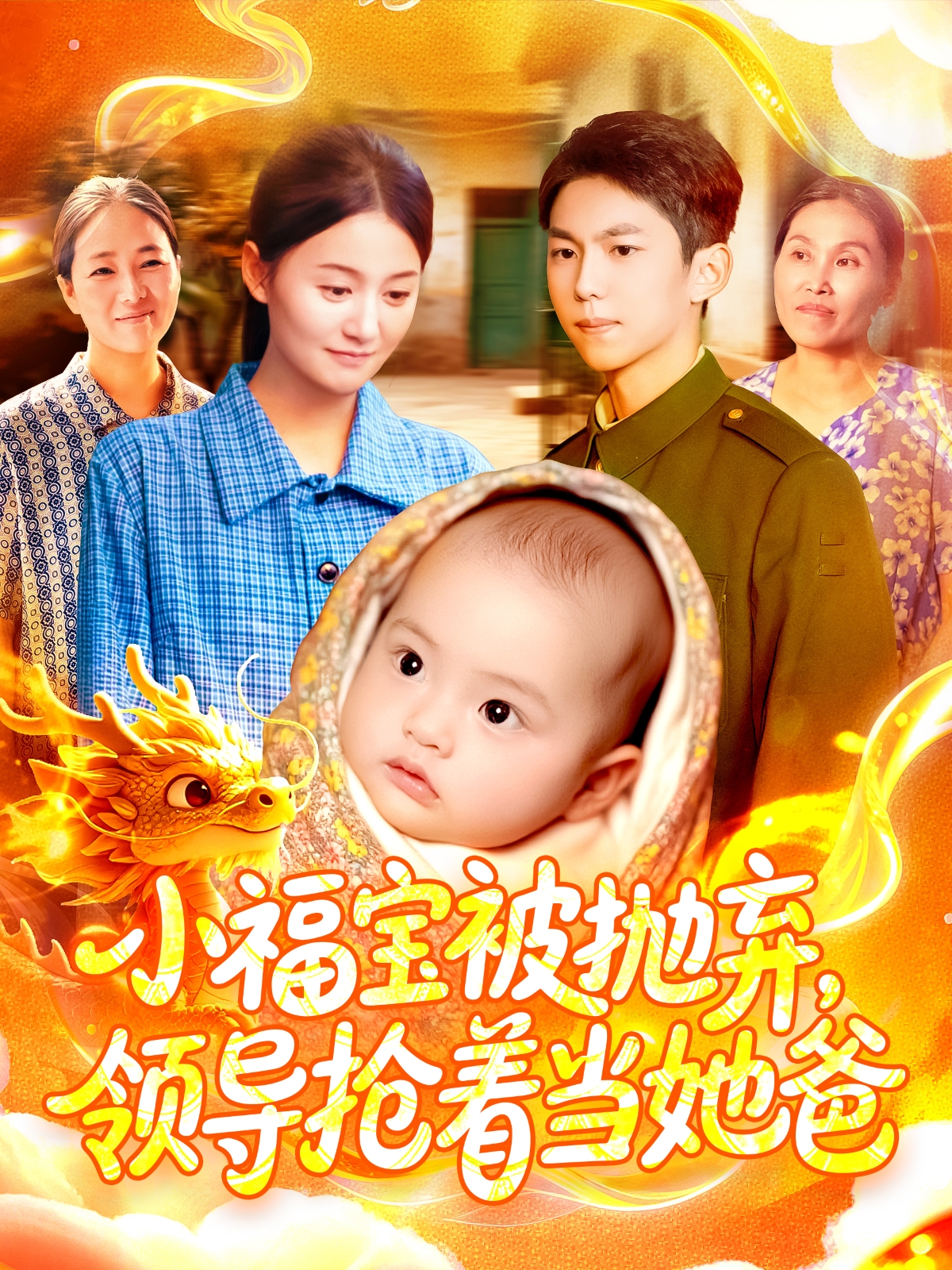 小福宝被抛弃，领导抢着当她爸封面图