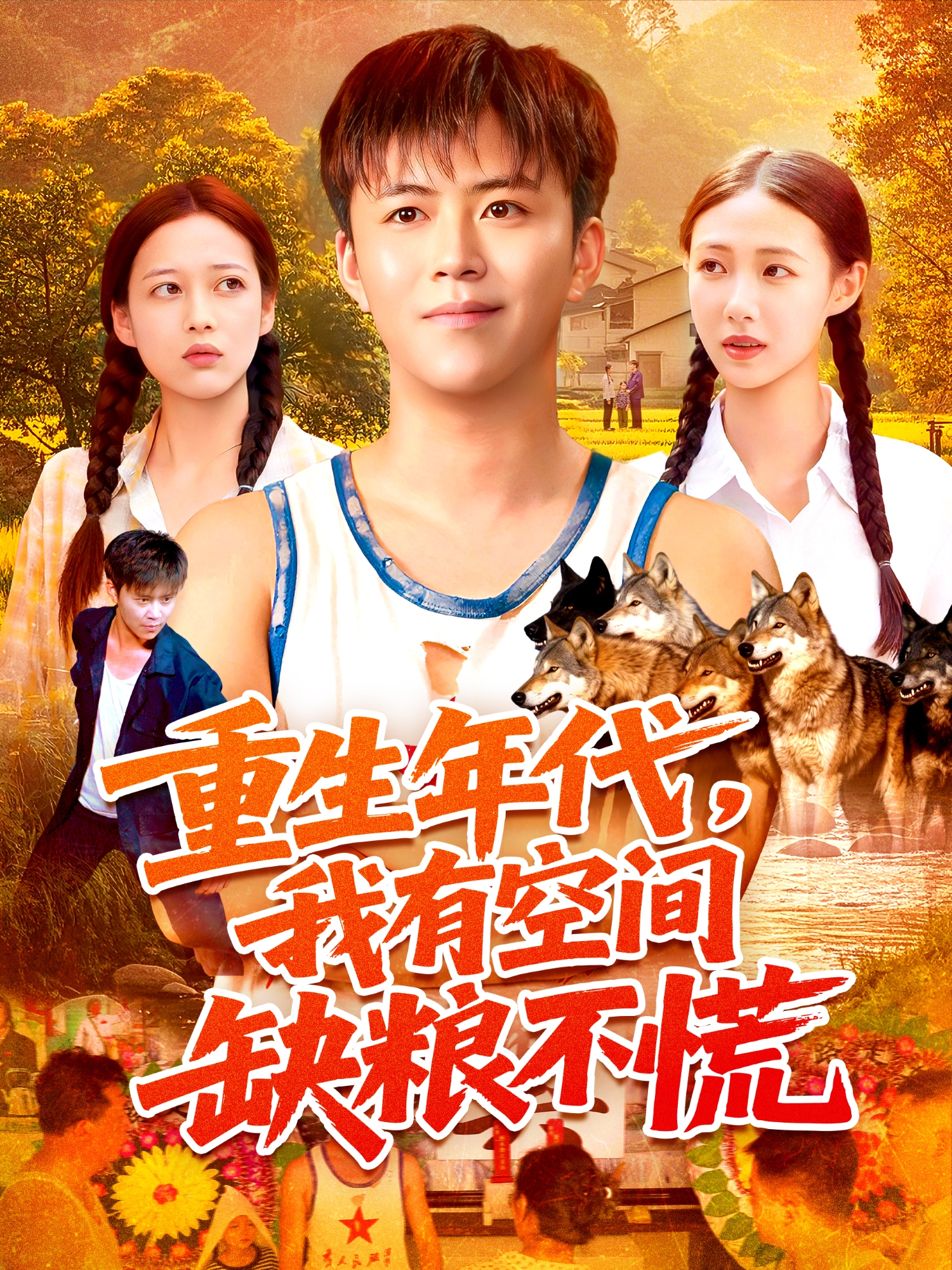 重生年代，我有空间缺粮不慌封面图