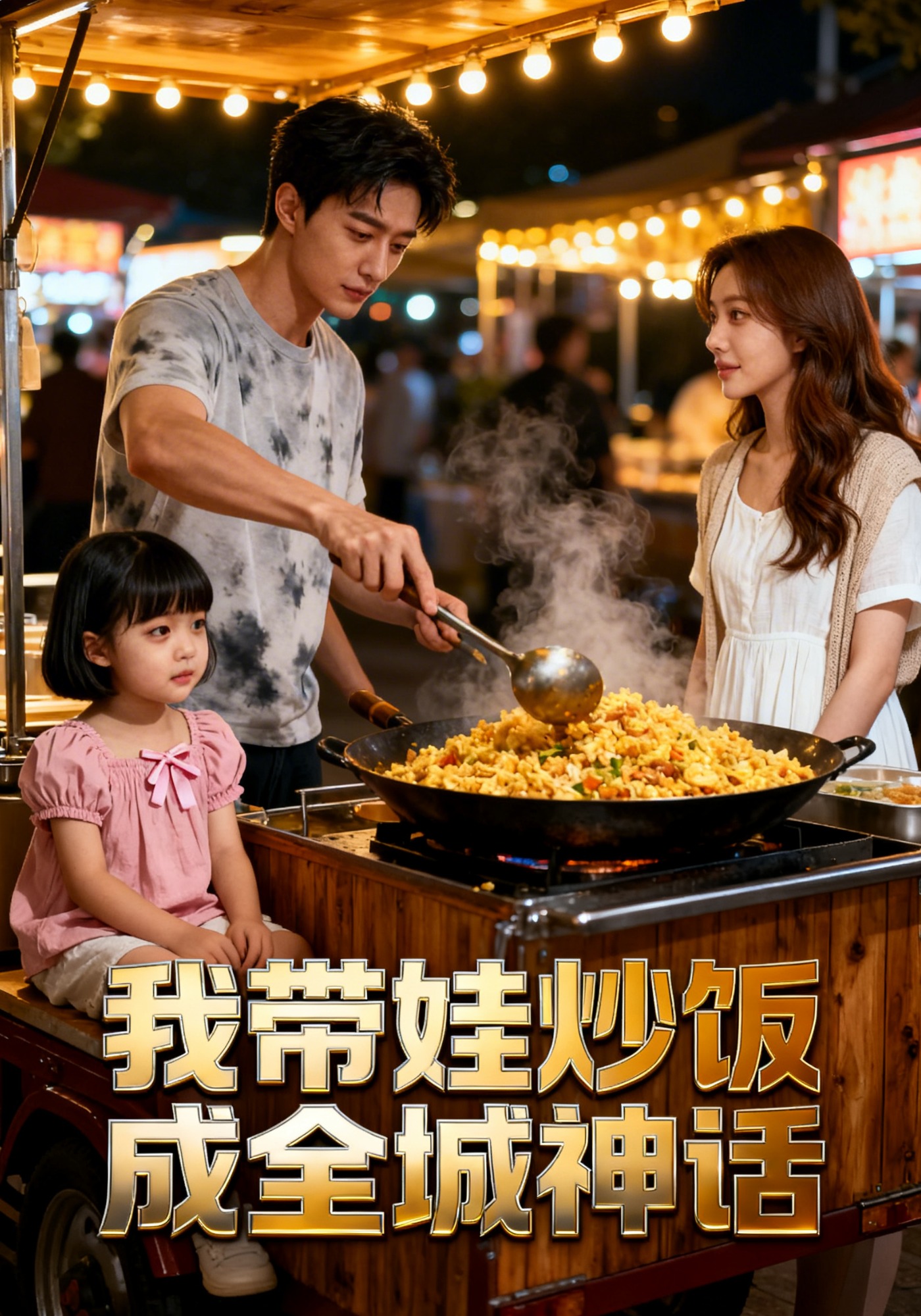 我带娃炒饭成全城神话