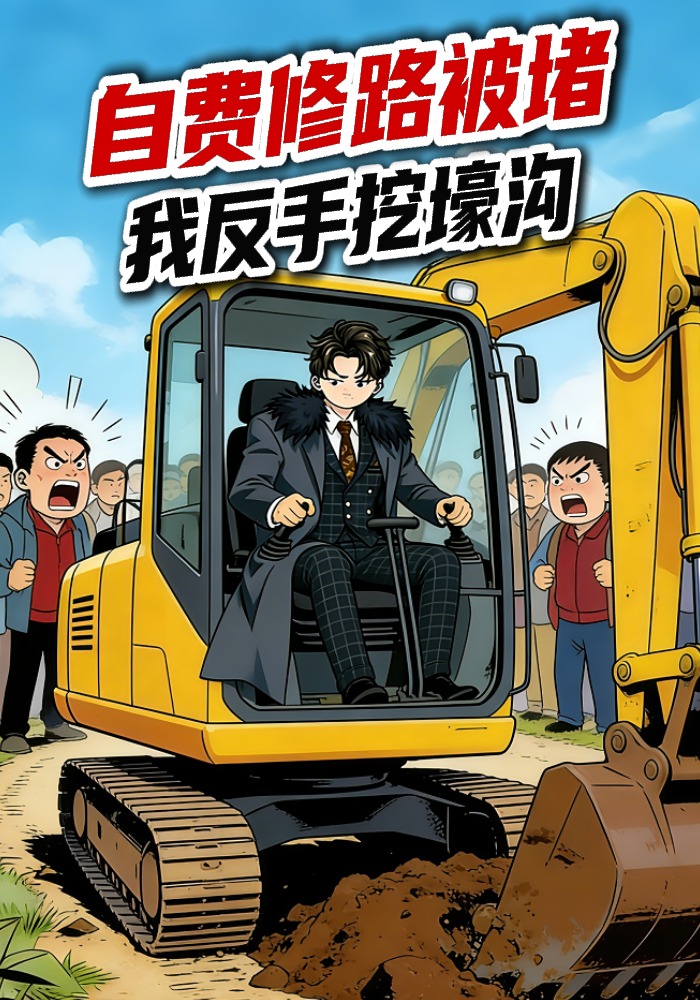 自费修路被堵，我反手挖壕沟